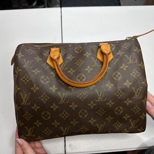 AUTHENTIC LOUIS VUITTON - SPEEDY MONOGRAM 30 (VINTAGE)